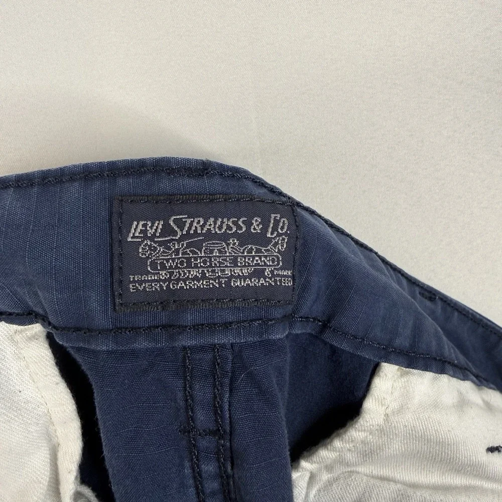 Levi's Men's Navy Blue Cargo Shorts Size 40 To 42